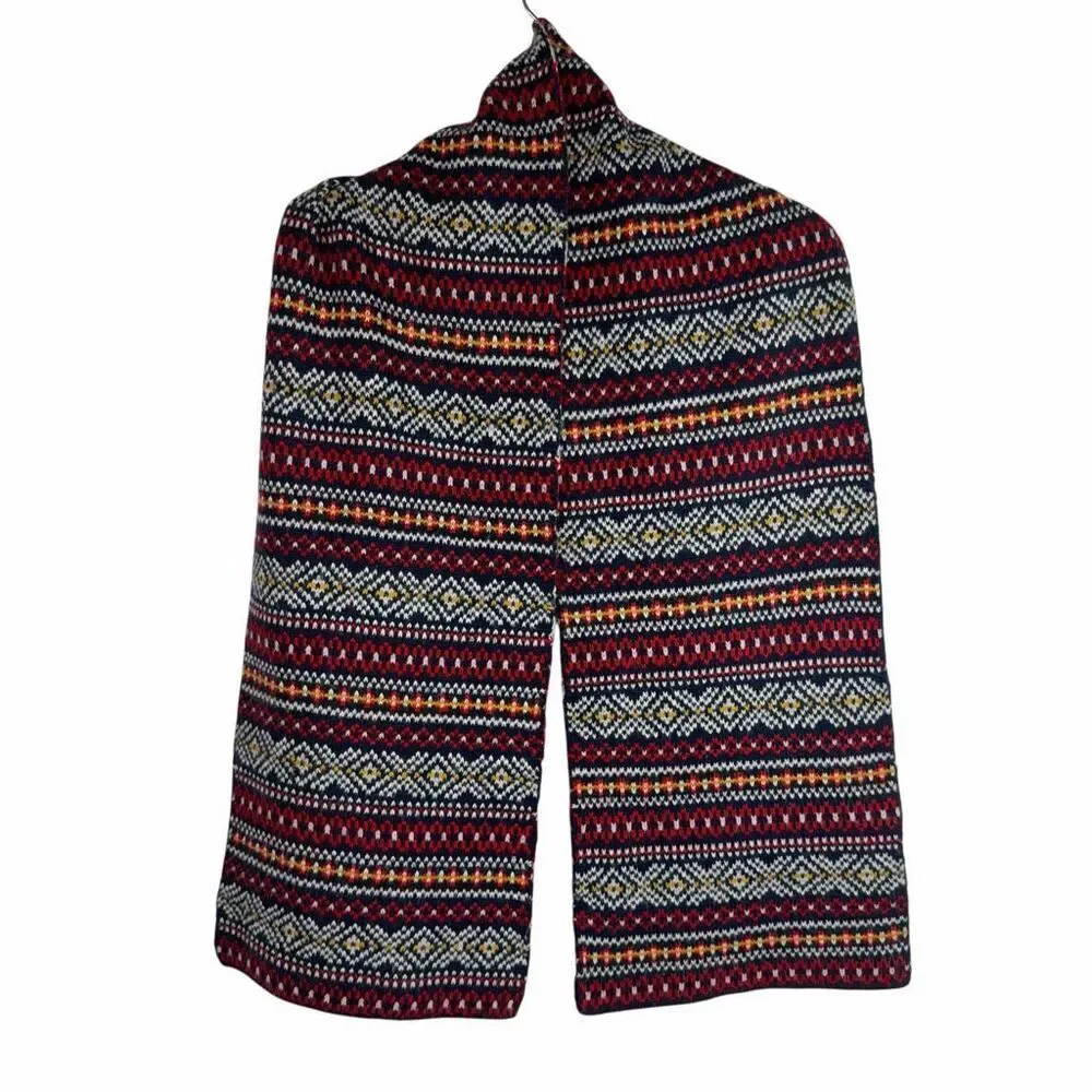 Old Navy Red Blue White Scarf